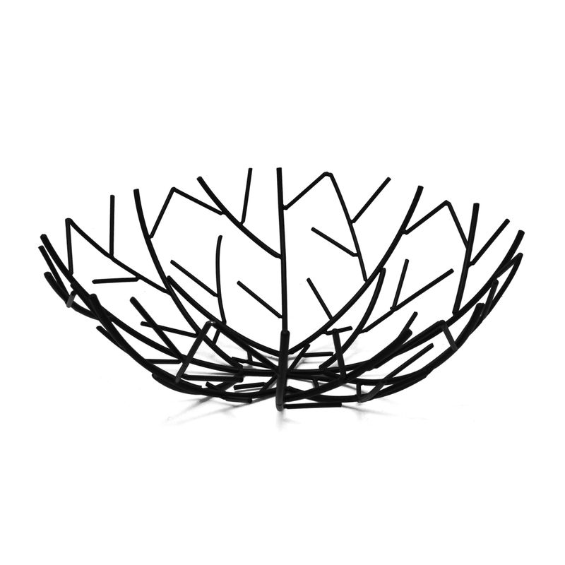 Cesto-frutero-de-30.5-cm-de-diametro-fabricado-con-varillas-de-acero-inoxidable-de-diseño-tipo-ramas.-Negro-K-HOME