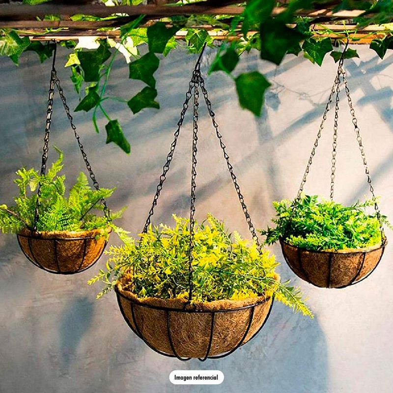 Maceta-colgante-de-25-cm-de-diametro--con-nido-interno-a-base-de-fibras-de-coco.-Ideal-para-retencion-de-agua-y-humedad.-Cafe-con-negro-K-HOME
