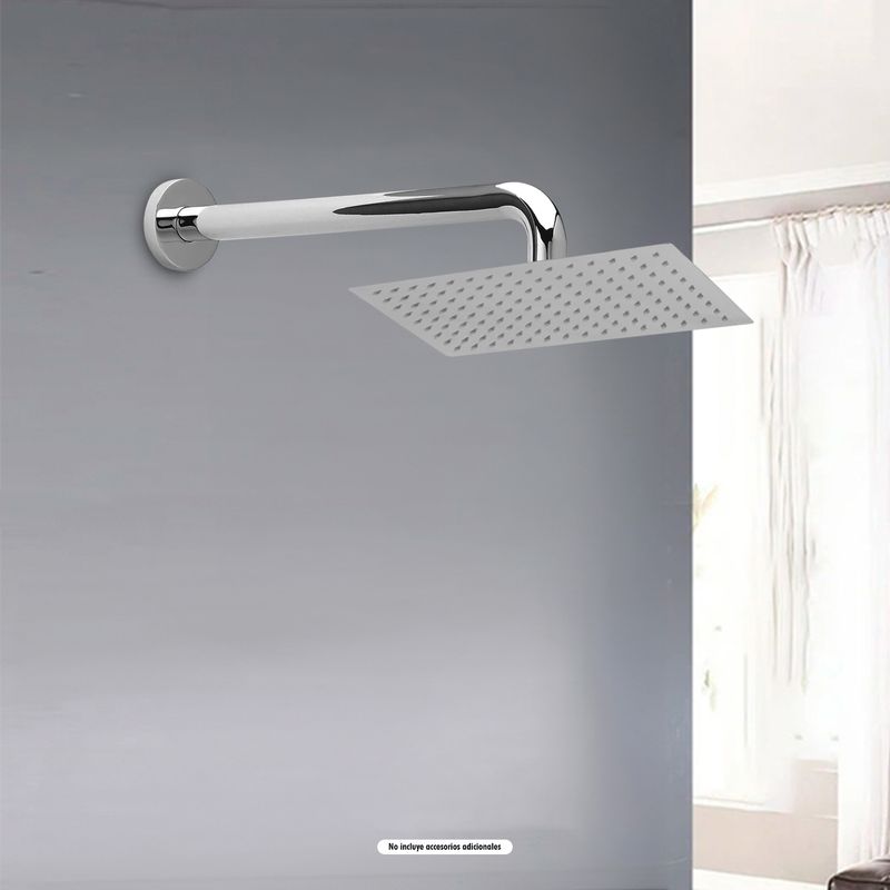 Cabeza-de-ducha-SUPER-SLIM-de-diseño-ultra-delgado-con-cabezal-de-inclinacion-modificable-y-base-autolimpiante.---FLORY