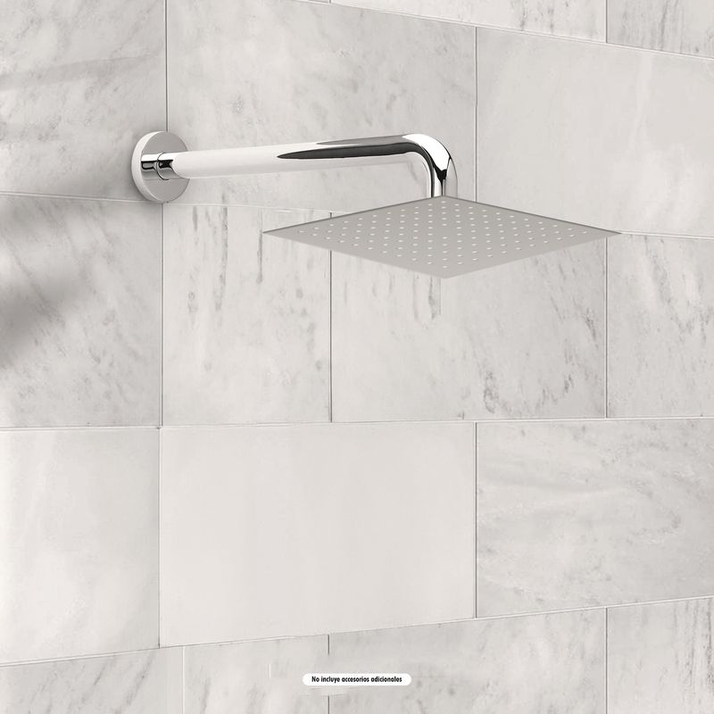 Cabeza-de-ducha-SUPER-SLIM-de-diseño-ultra-delgado-con-cabezal-de-inclinacion-modificable-y-base-autolimpiante.---FLORY