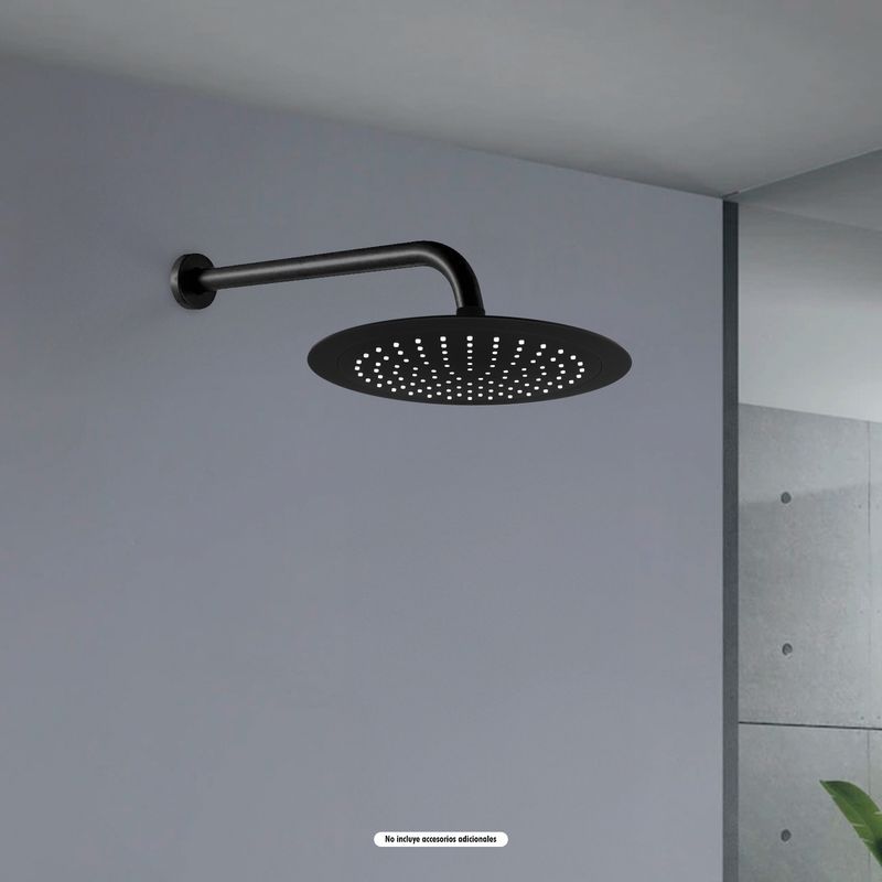 Cabeza-de-ducha-SLIM-de-25-cm--de-diseño-delgado-con-cabezal-de-inclinacion-modificable-y-base-autolimpiante.---FLORY