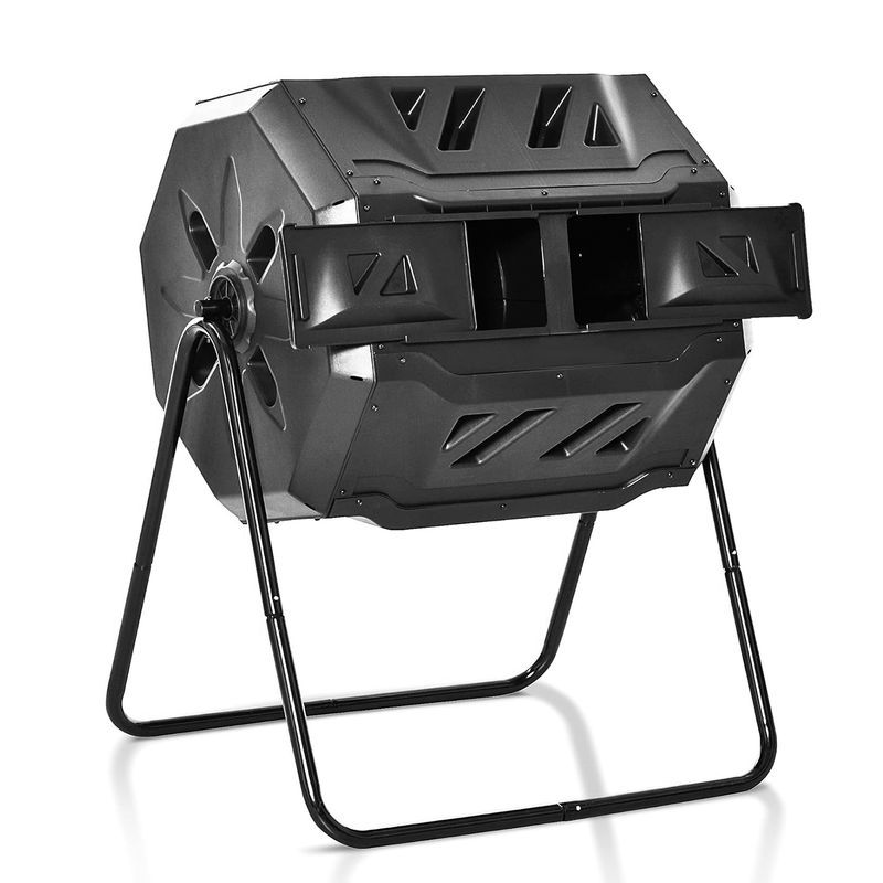 Caja-giratoria-para-COMPOST-de-160-litros-con-2-paneles-internos.-Convierte-en-fertilizante-desperdicios-organicos.-Negro-K-HOME