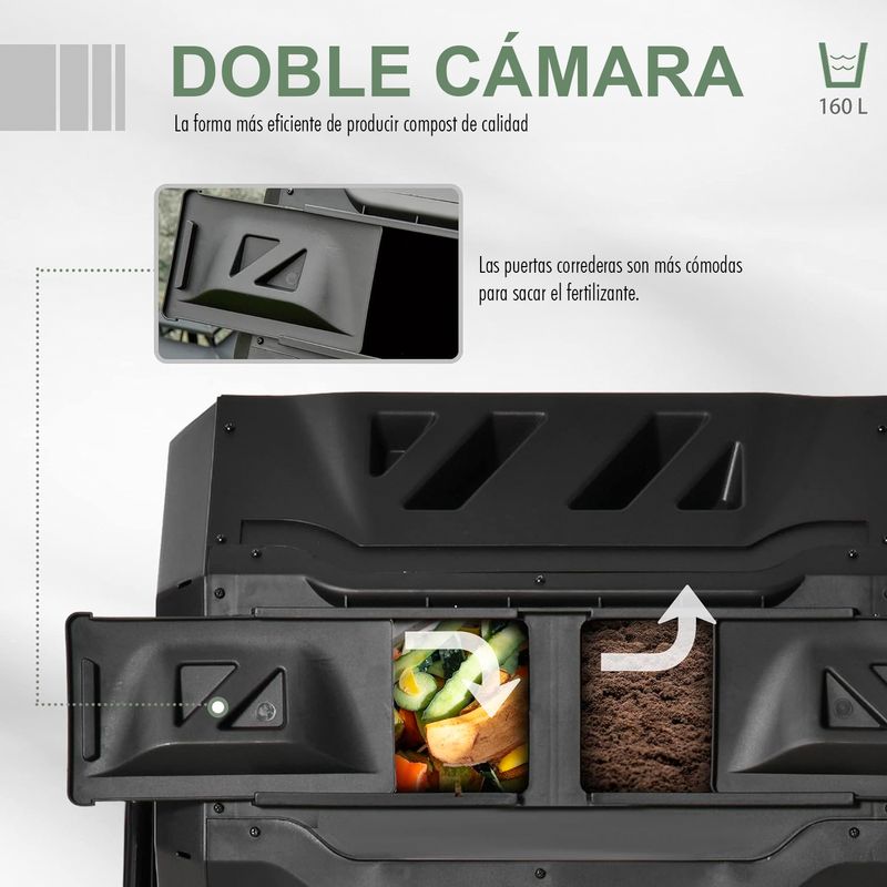 Caja-giratoria-para-COMPOST-de-160-litros-con-2-paneles-internos.-Convierte-en-fertilizante-desperdicios-organicos.-Negro-K-HOME