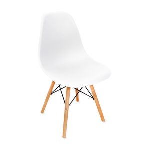 Silla sin apoyabrazos con asiento y respaldo de una sola pieza. - K HOME