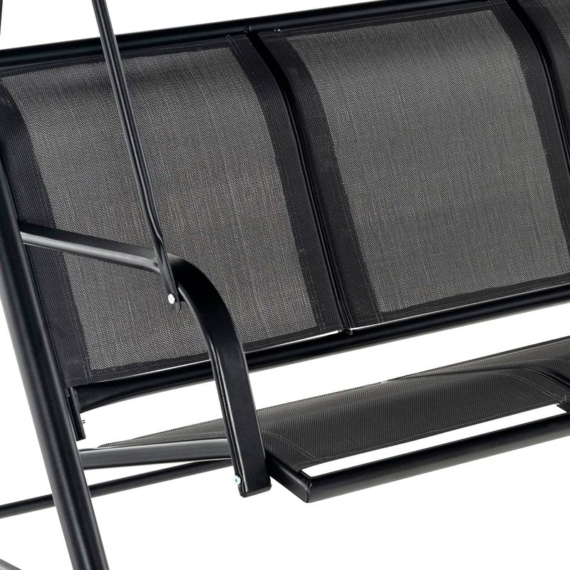 Silla-mecedora-para-jardin-de-3-puestos--fabricada-en-acero-con-forro-y-malla-PREMIUM-suave-al-tacto.-Capacidad-320-kg.-Gris-K-HOME