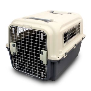 Transportador de mascotas plástico MEDIANO. - K HOME