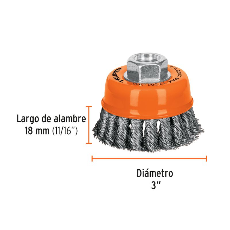 Carda-copa-3--alambre-trenzado-grueso-eje-5-8--11