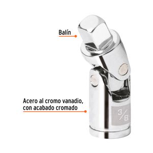 Nudo universal para dados con cuadro de 3/8" - TRUPER