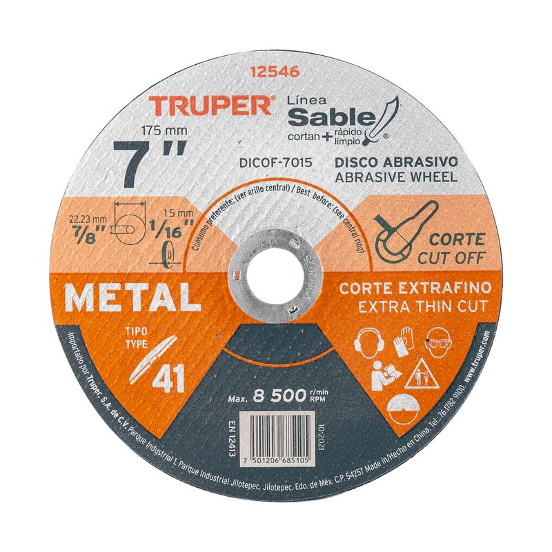 Disco-Tipo-41-de-7--x-1.5-mm-corte-fino-de-metal-Sable