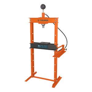 Prensa hidráulica tipo "H" de 12 ton, con pistón - TRUPER
