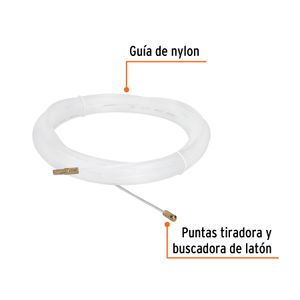 Guía de nylon de 15 m para cable - TRUPER