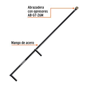 Mango con abrazadera para guadaña - TRUPER