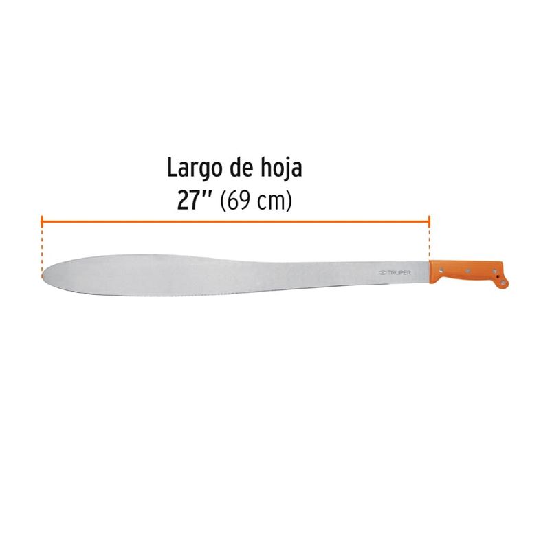 Machete-Caguayano-27--cacha-naranja-remachada