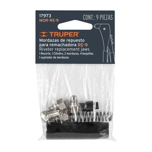 Kit de refacciones y mordazas para remachadora RE-9 - TRUPER