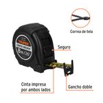 Flexometro-contra-impactos-Cinta-Negra-x-ancha-27-mm-8-m