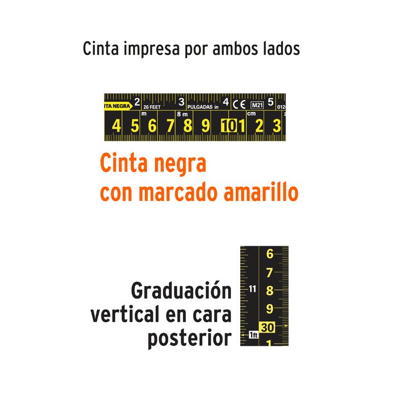 Flexometro-contra-impactos-Cinta-Negra-x-ancha-27-mm-8-m