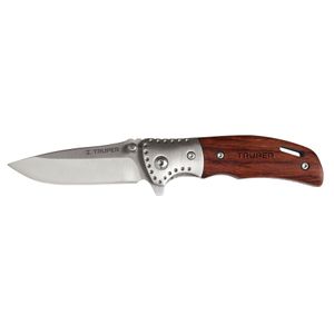 Navaja abatible 3-1/2" mango de madera - TRUPER
