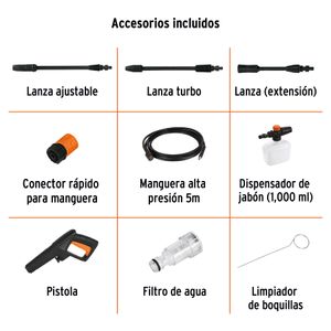 Hidrolavadora eléctrica 1800 PSI - TRUPER