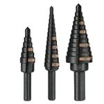 Juego-de-3-brocas-escalonadas-de-oxido-negro
