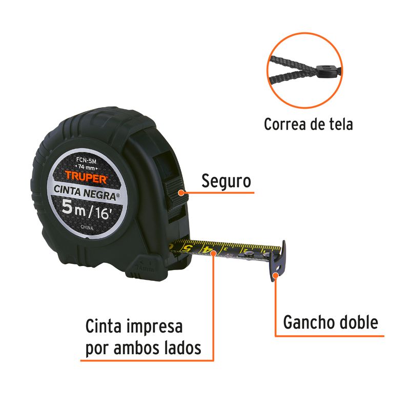 Flexometro-Cinta-Negra-5-m-cinta-19-mm