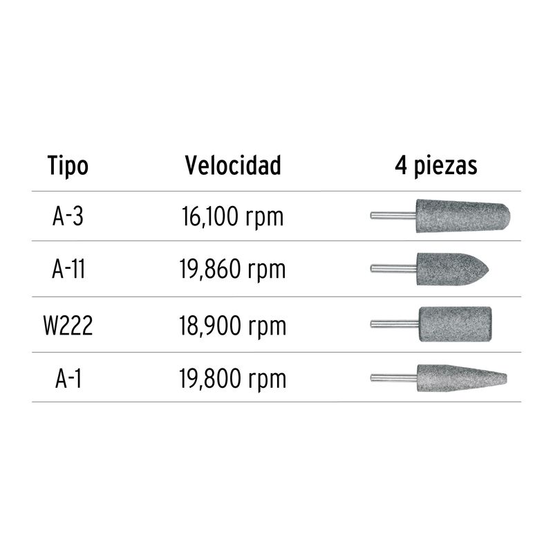 Juego-de-4-piedras-montadas-zanco-1-4--acero-inoxidable