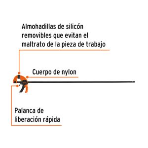 Prensa con ajuste rápido 36" - TRUPER