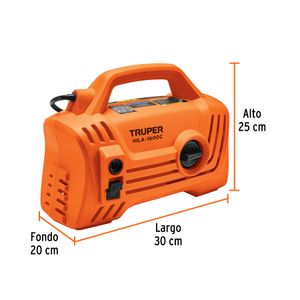 Hidrolavadora eléctrica compacta 1600 PSI - TRUPER