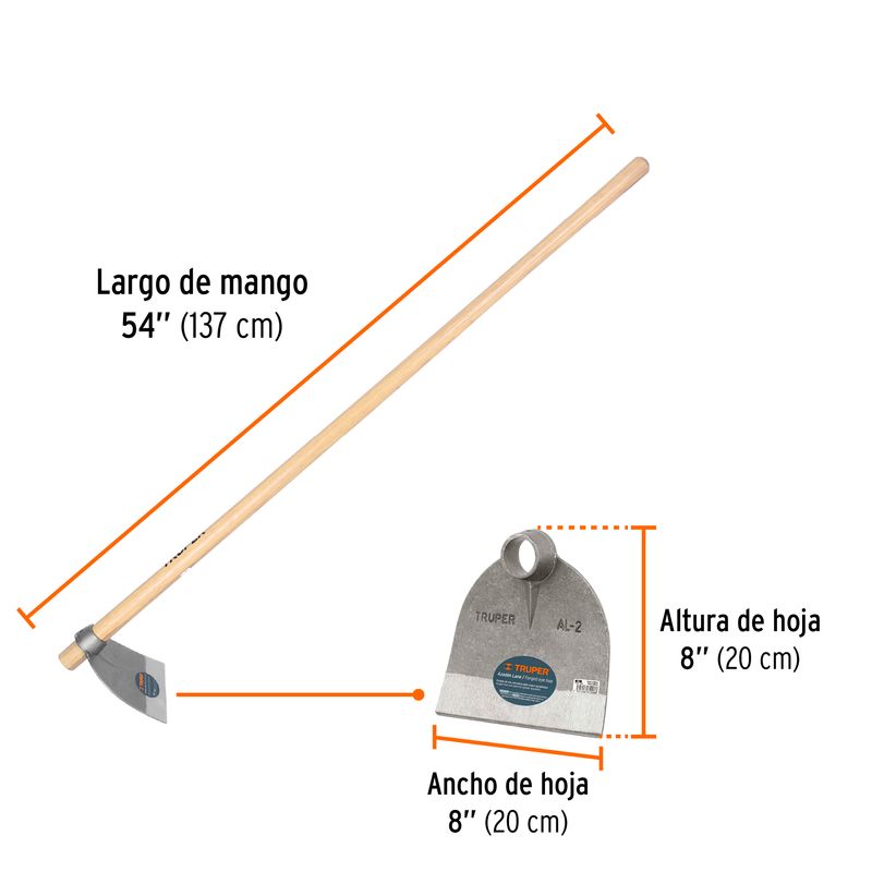 Azadon-Lane-No.2-de-2.0-lb-con-mango-madera-de-54-
