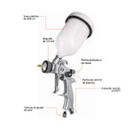 Pistola-para-pintar-gravedad-HVLP-vaso-plastico-1.4-mm-Expert