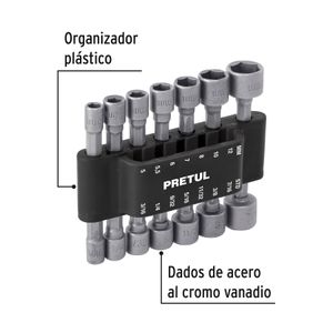 Juego de 14 dados para taladro - TRUPER