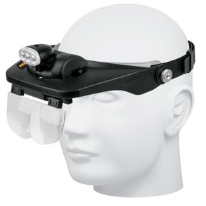 Lupa optovisor de 3 leds - TRUPER