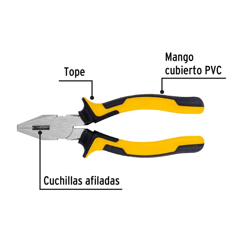 Pinza-para-electricista-6--mango-Comfort-Grip