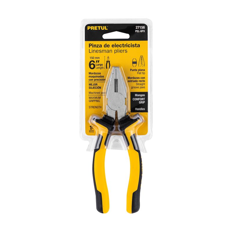Pinza-para-electricista-6--mango-Comfort-Grip