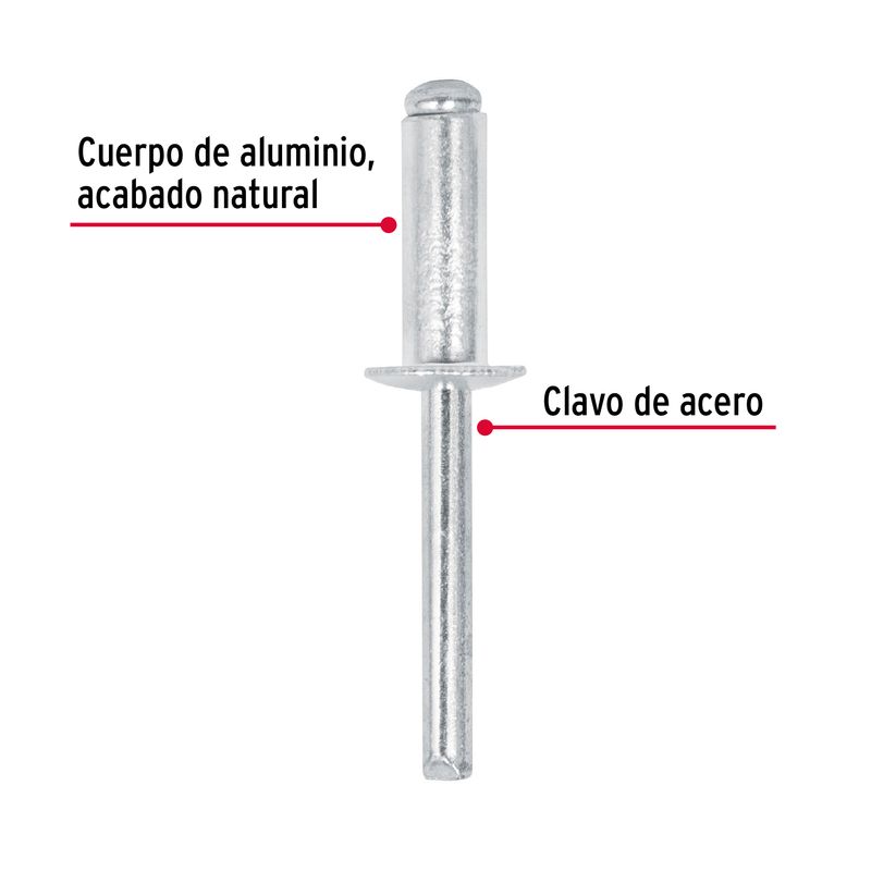 Bolsa-con-50-remaches-de-1-4--x-1-2--de-aluminio-ala-1-2-