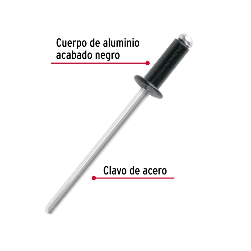 Bolsa-con-50-remaches-1-8-x1-4--negros-de-aluminio-ala-1-4-