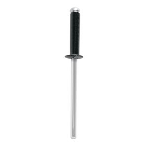 Bolsa con 50 remaches 1/8"x5/16" negros de aluminio, ala 1/4" - TRUPER