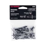 Bolsa-con-50-remaches-1-8-x3-8--negros-de-aluminio-ala-1-4-