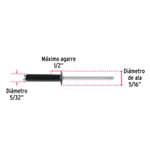 Bolsa-con-50-remaches-5-32-x1-2--negros-de-aluminio-ala-5-16-