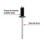 Bolsa-con-50-remaches-3-16-x1-4--negros-de-aluminio-ala-3-8-