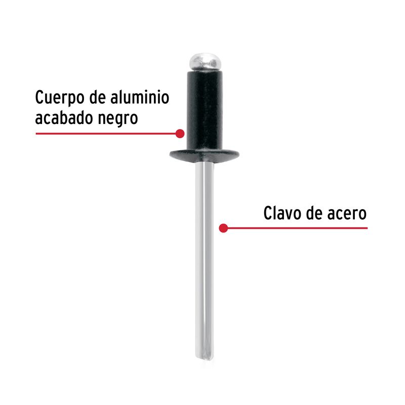 Bolsa-con-50-remaches-3-16-x1-4--negros-de-aluminio-ala-3-8-