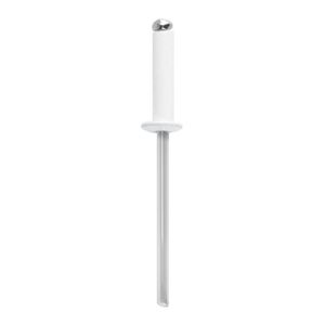 Bolsa con 50 remaches 1/8"x5/16" blancos de aluminio, ala 1/4" - TRUPER