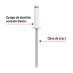 Bolsa-con-50-remaches-1-8-x3-8--blancos-de-aluminio-ala-1-4-