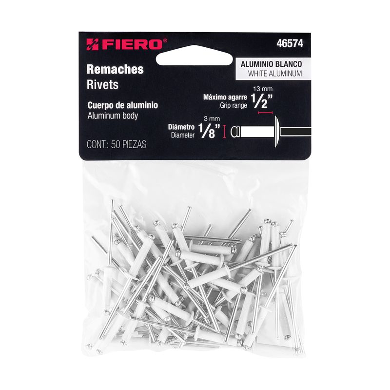 Bolsa-con-50-remaches-1-8-x1-2--blancos-de-aluminio-ala-1-4-