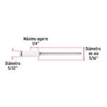 Bolsa-con-50-remaches-5-32-x1-4--blancos-aluminio-ala-5-16-