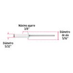 Bolsa-con-50-remaches-5-32-x3-8--blancos-aluminio-ala-5-16-