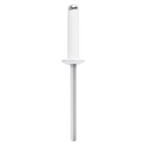 Bolsa con 50 remaches 5/32"x1/2" blancos aluminio, ala 5/16" - TRUPER