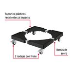 BASE UNIVERSAL CON RUEDAS PARA LÍNEA BLANCA