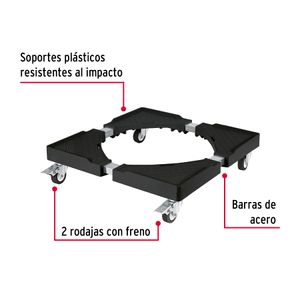 Base universal con ruedas para línea blanca - FIERO
