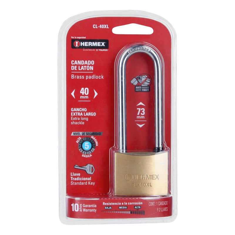 Candado-de-laton-40-mm-gancho-extra-largo-en-blister