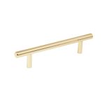 Jaladera-de-acero-128-mm-estilo--Cilindro--laton-brillante
